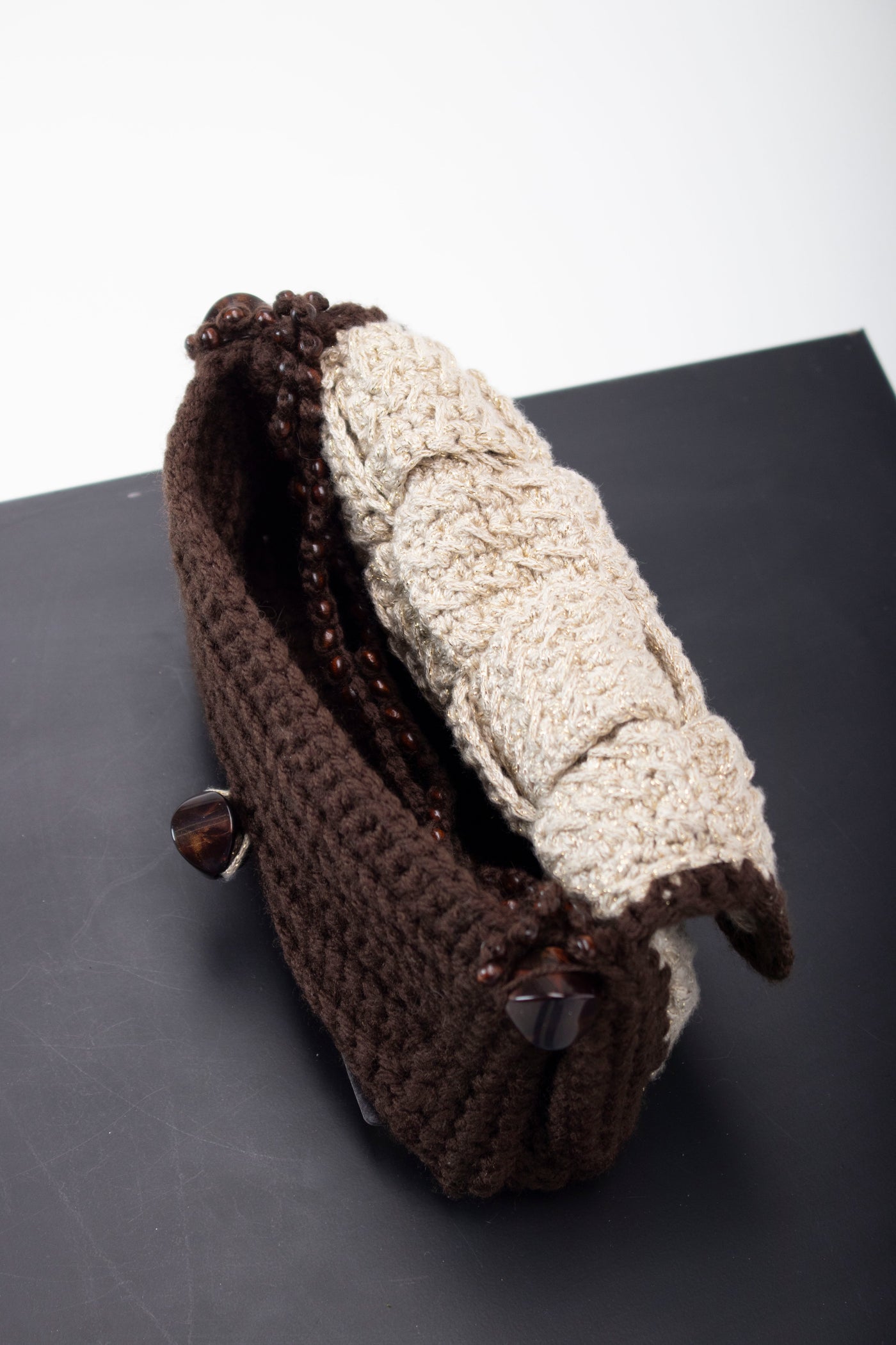 Brown & White Bag