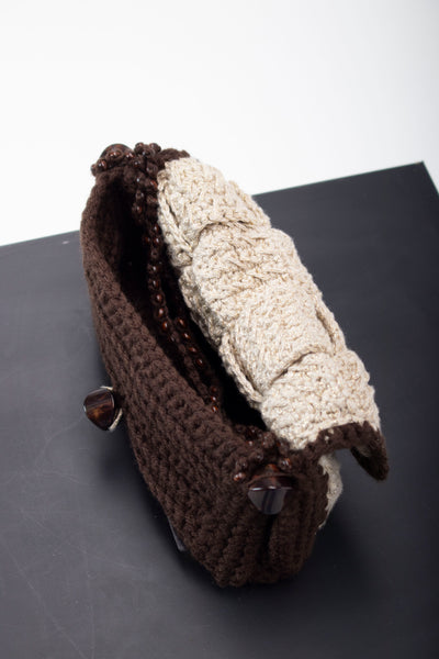 Brown & White Bag